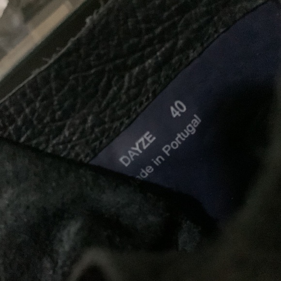 🔥1/2 of Summer Sale!🔥 KOM Made in Portugal Black leather Boots - Picture 12 of 13